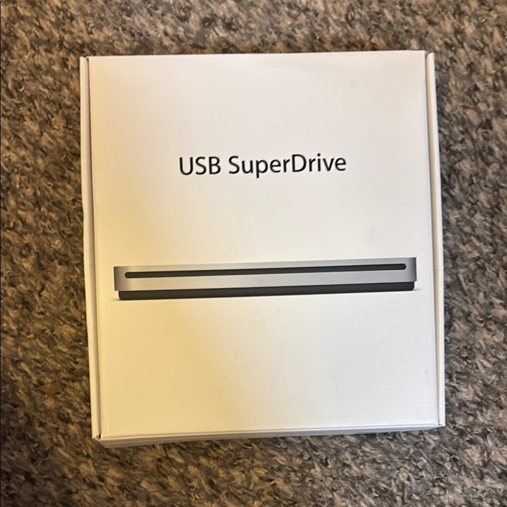 Apple Silver USB SuperDrive External Component